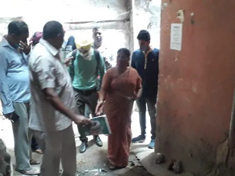 किलोकरी मस्जिद के पास आरडब्ल्यूए संग सुबह निरीक्षण — 4
