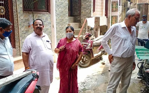 सराय काले खां का सुबह निरीक्षण