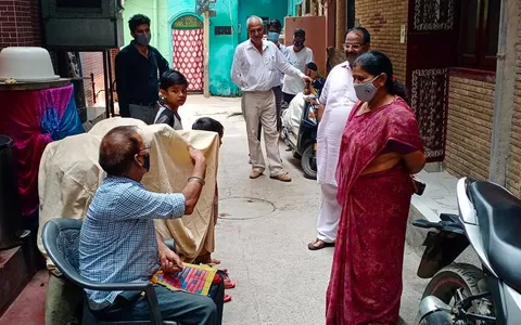 सराय काले खां का सुबह निरीक्षण