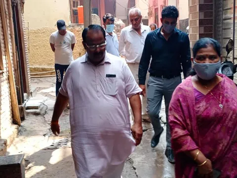 सराय काले खां का सुबह निरीक्षण — 8