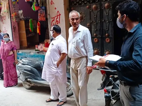 सराय काले खां का सुबह निरीक्षण — 14