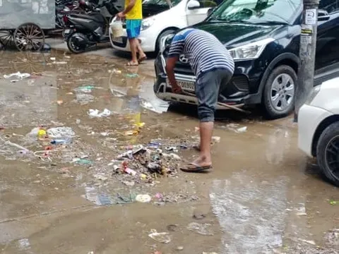 भारी बारिश के बाद जलभराव पर तत्काल कार्रवाई — 4
