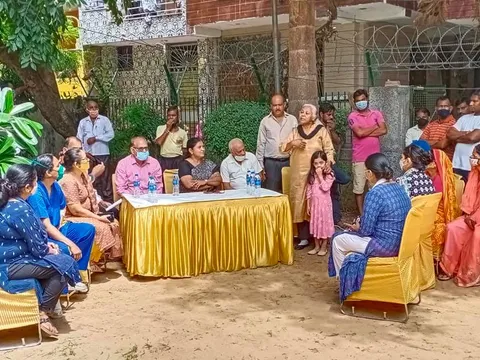 मदर डेयरी पार्क में खाली कमरा सिलाई मशीन सेंटर हेतु समर्पित — 9