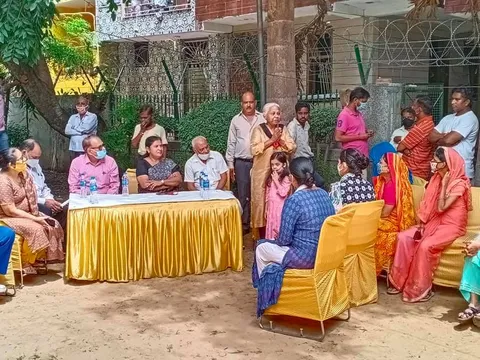 मदर डेयरी पार्क में खाली कमरा सिलाई मशीन सेंटर हेतु समर्पित — 11