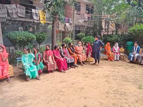 मदर डेयरी पार्क में खाली कमरा सिलाई मशीन सेंटर हेतु समर्पित — 15
