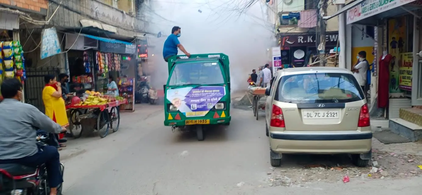 वार्ड 143 में फॉगिंग मशीन चलवाई गई — तस्वीर 5 में से 29