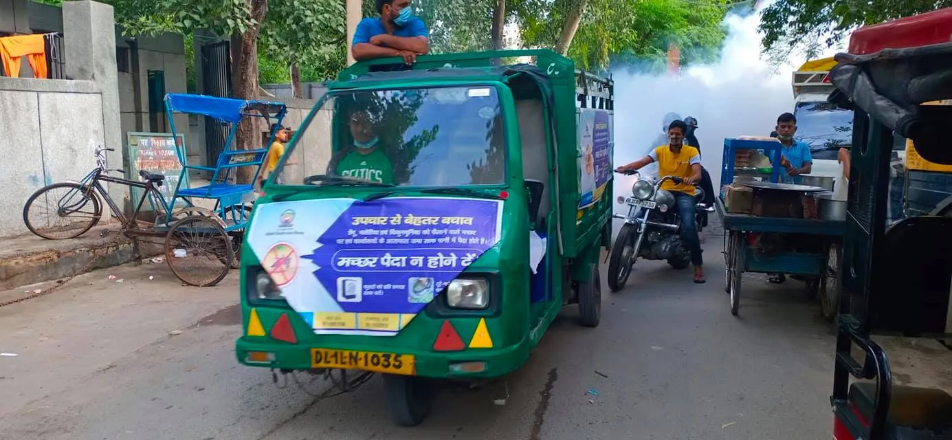 वार्ड 143 में फॉगिंग मशीन चलवाई गई — तस्वीर 6 में से 29