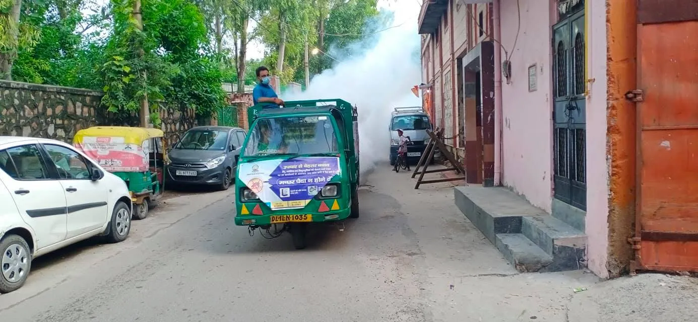 वार्ड 143 में फॉगिंग मशीन चलवाई गई — तस्वीर 7 में से 29