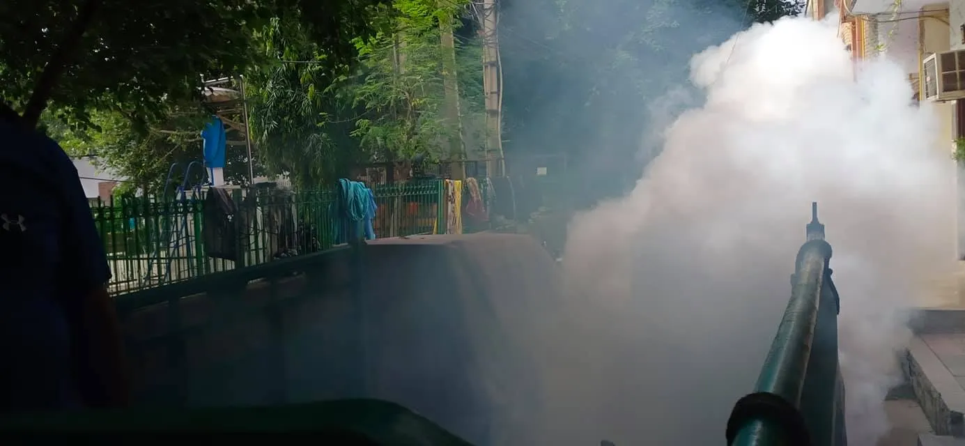 वार्ड 143 में फॉगिंग मशीन चलवाई गई — तस्वीर 14 में से 29