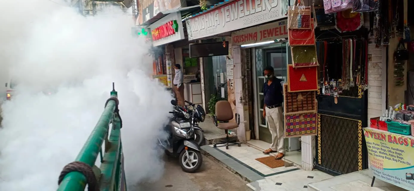 वार्ड 143 में फॉगिंग मशीन चलवाई गई — तस्वीर 15 में से 29