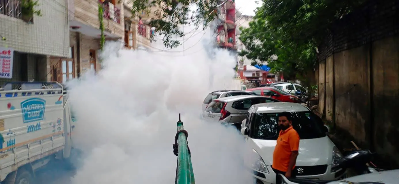 वार्ड 143 में फॉगिंग मशीन चलवाई गई — तस्वीर 28 में से 29