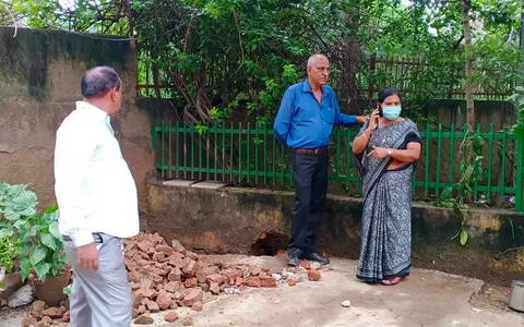 पॉकेट C, पार्क नंबर 07 में जलभराव की समस्या का समाधान