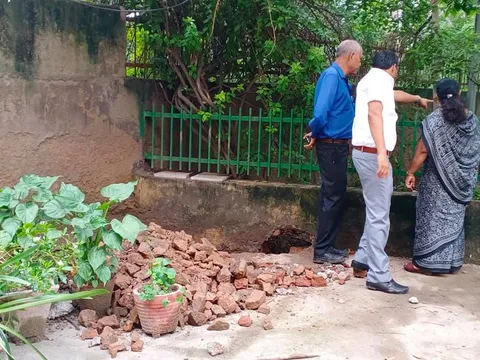 पॉकेट C, पार्क नंबर 07 में जलभराव की समस्या का समाधान — 2