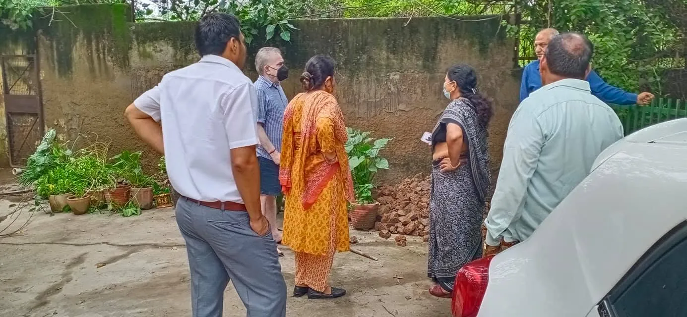 पॉकेट C, पार्क नंबर 07 में जलभराव की समस्या का समाधान — तस्वीर 3 में से 9