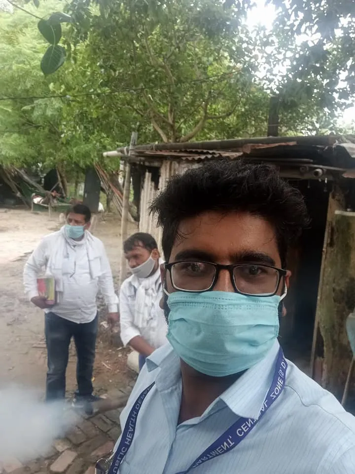 मूलचंद बस्ती और बेला गांव राजघाट में एंटी मलेरिया फॉगिंग — तस्वीर 2 में से 9