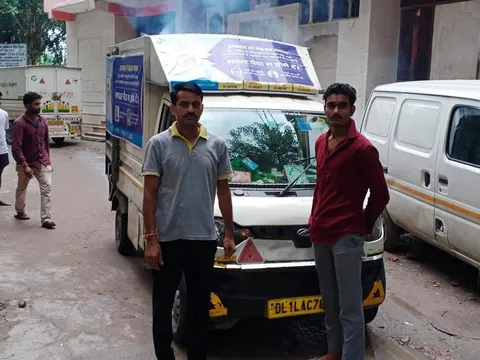 सराय काले खां, रेलवे लाइन रोड और नगलि रजापुर में एंटी मलेरिया फॉगिंग — 8