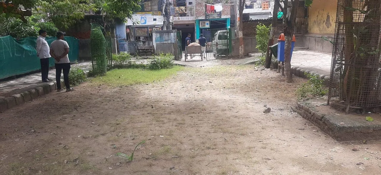वरिष्ठ नागरिक व अन्य पार्कों की सफाई — तस्वीर 3 में से 10