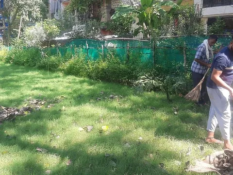 वरिष्ठ नागरिक व अन्य पार्कों की सफाई — 7