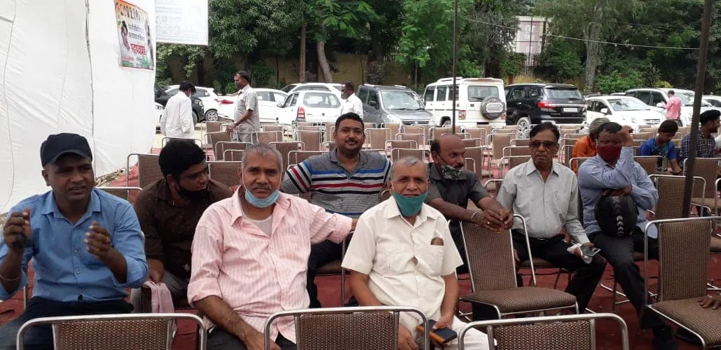 अम्बेडकर भवन में दलितों व महिलाओं पर अत्याचार के खिलाफ कांग्रेस महापंचायत — तस्वीर 2 में से 4