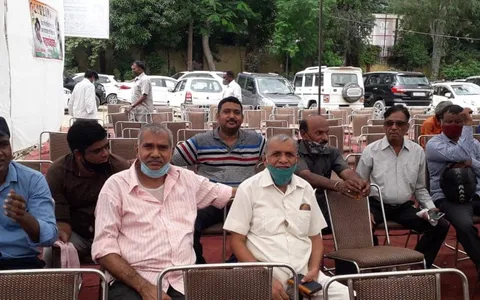 अम्बेडकर भवन में दलितों व महिलाओं पर अत्याचार के खिलाफ कांग्रेस महापंचायत