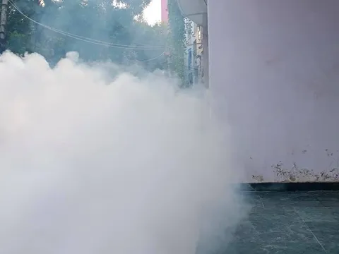 किलोकरी गांव वैष्णव मंदिर, दिल्ली विद्युत कॉलोनी व ITI कॉलोनी में एंटी मलेरिया फॉगिंग