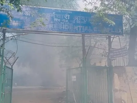 किलोकरी गांव वैष्णव मंदिर, दिल्ली विद्युत कॉलोनी व ITI कॉलोनी में एंटी मलेरिया फॉगिंग — 2