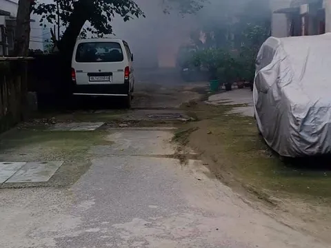 किलोकरी गांव वैष्णव मंदिर, दिल्ली विद्युत कॉलोनी व ITI कॉलोनी में एंटी मलेरिया फॉगिंग — 7