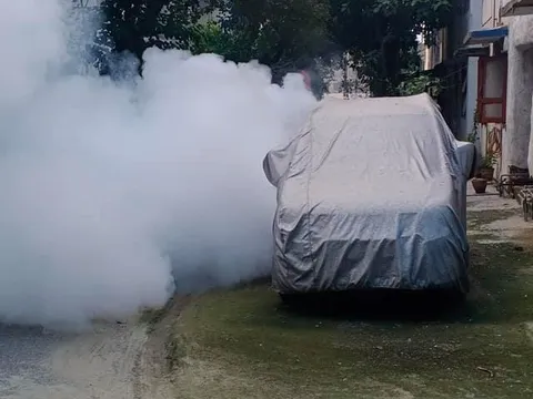 किलोकरी गांव वैष्णव मंदिर, दिल्ली विद्युत कॉलोनी व ITI कॉलोनी में एंटी मलेरिया फॉगिंग — 8
