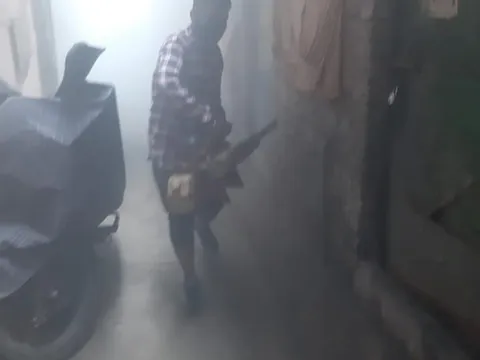 किलोकरी गांव वैष्णव मंदिर, दिल्ली विद्युत कॉलोनी व ITI कॉलोनी में एंटी मलेरिया फॉगिंग — 17