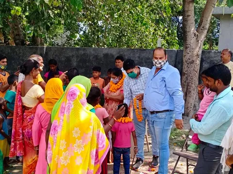 बेहलोलपुर में स्ट्रीट लाइट लगाने का कार्य शुरू — 2