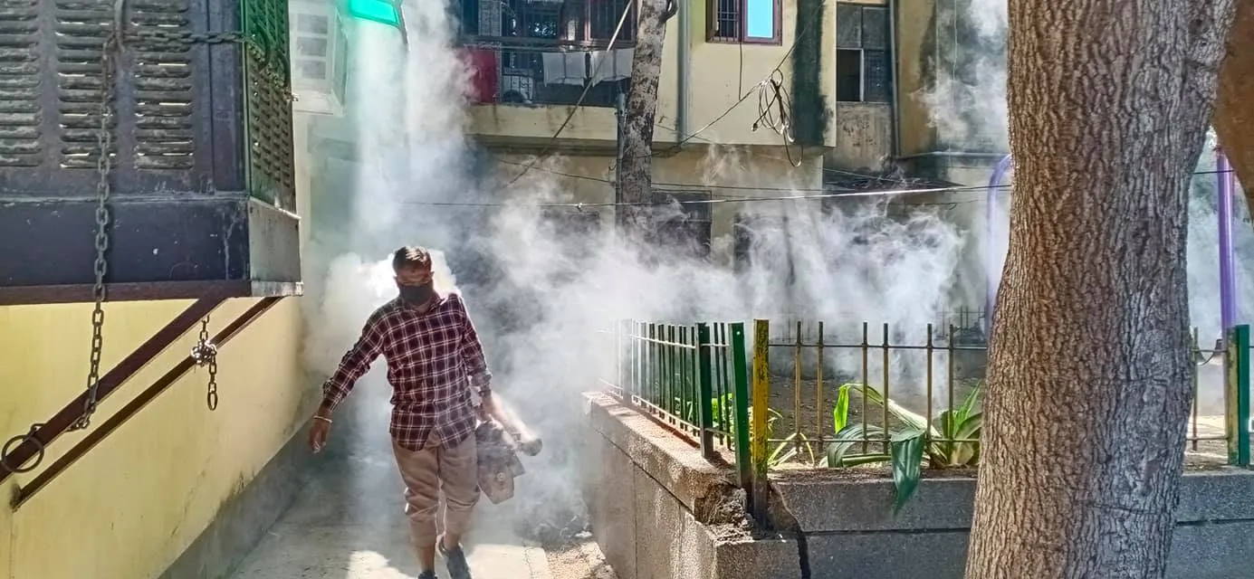 सराय काले खां के DDA फ्लैट में एंटी मलेरिया फॉगिंग — तस्वीर 9 में से 11