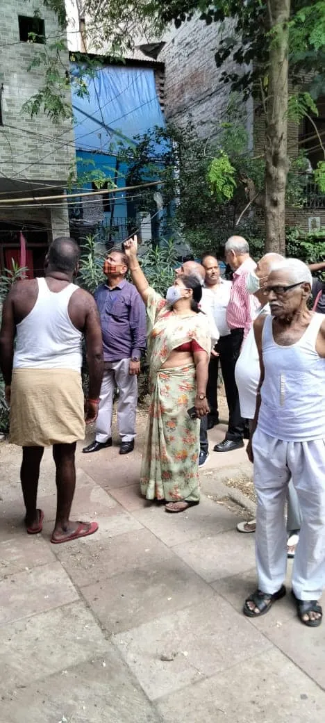 सनलाइट कॉलोनी नं 2 के गोवर्धन पार्क व कोली कैम्प में दौरा — तस्वीर 5 में से 10