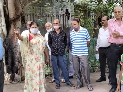 सनलाइट कॉलोनी नं 2 के गोवर्धन पार्क व कोली कैम्प में दौरा — 7