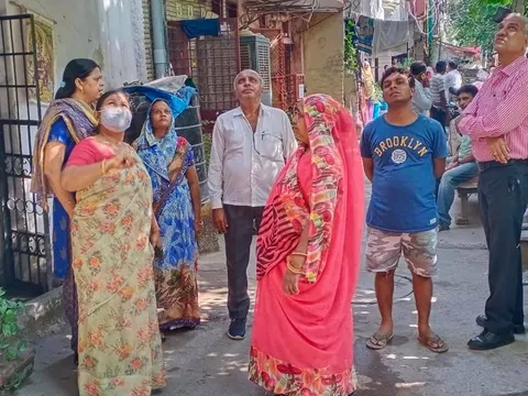 सनलाइट कॉलोनी नं 2 के गोवर्धन पार्क व कोली कैम्प में दौरा — 8