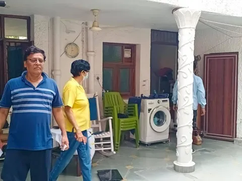 सिद्धार्थ एनक्लेव व शालीमार सिनेमा के पीछे एंटी मलेरिया फॉगिंग — 9