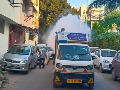 भगवान नगर, IG कैम्प व सनलाइट कॉलोनी II में एंटी मलेरिया फॉगिंग — 2
