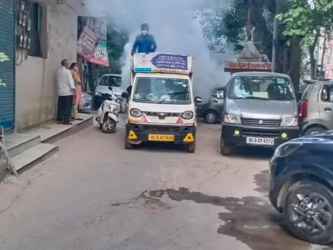 भगवान नगर, IG कैम्प व सनलाइट कॉलोनी II में एंटी मलेरिया फॉगिंग — 3