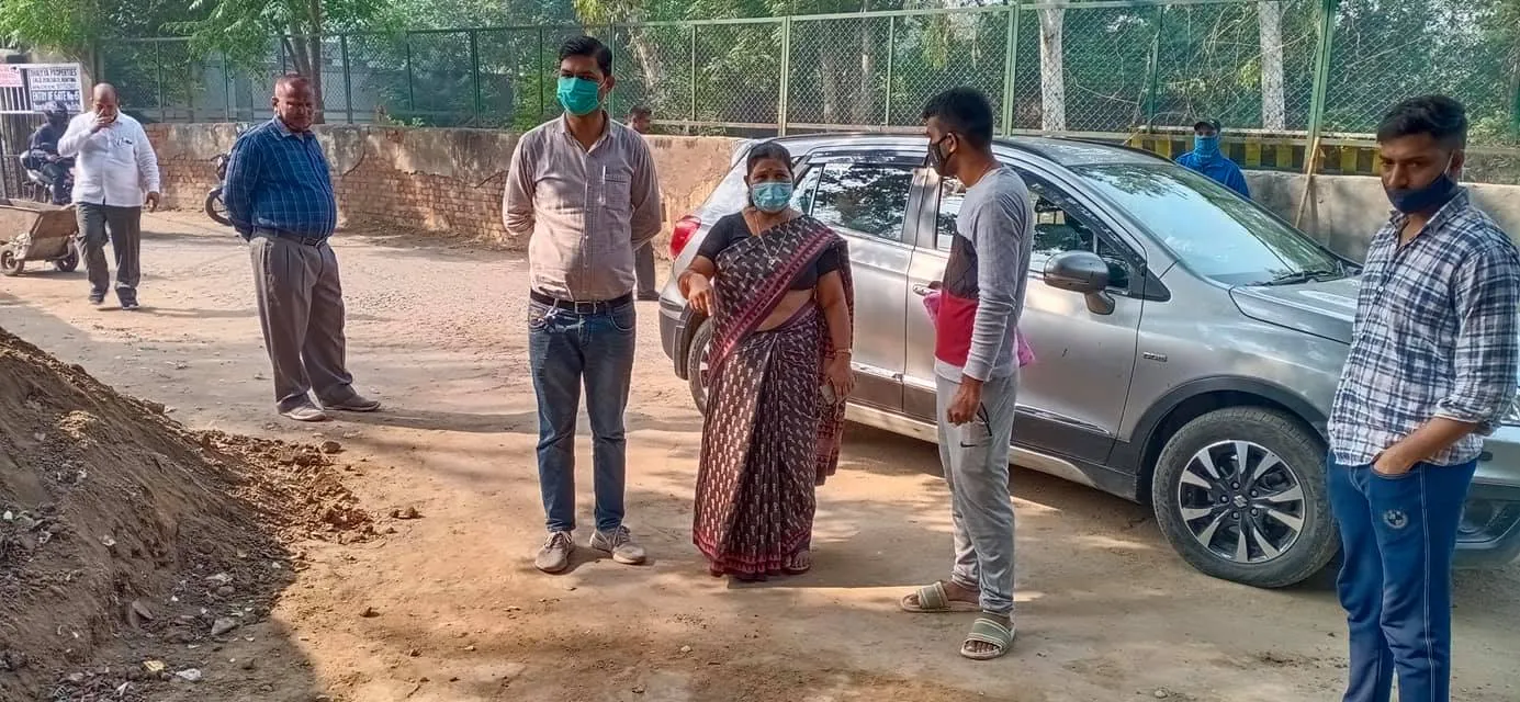 छठ पर्व हेतु लाइट व्यवस्था के लिए स्थल निरीक्षण — तस्वीर 16 में से 16