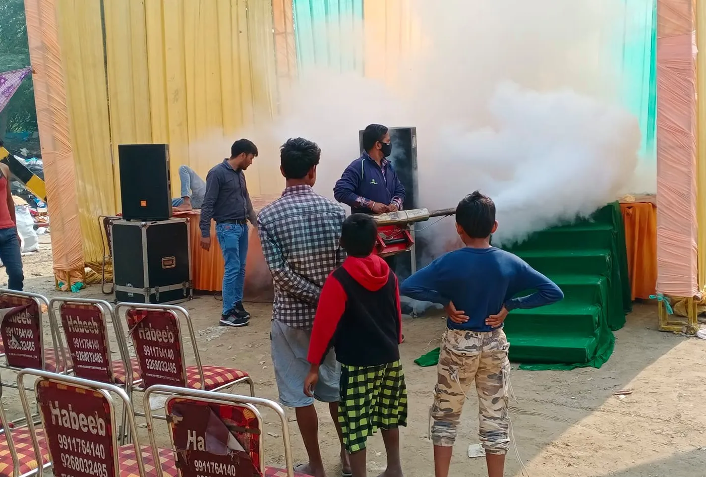 वार्ड के घाटों पर एंटी मलेरिया फॉगिंग — तस्वीर 10 में से 19
