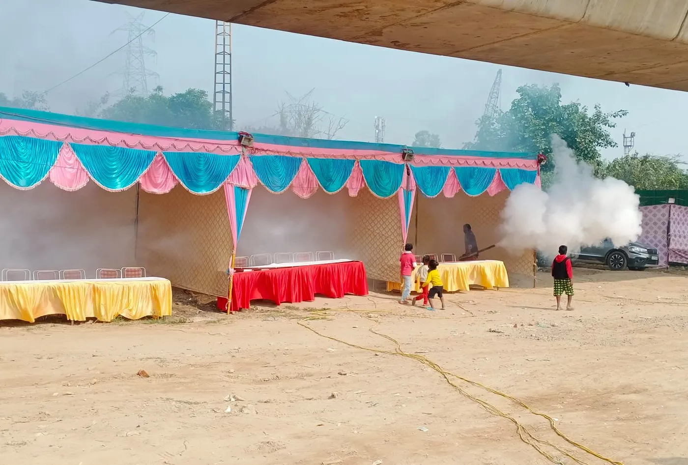वार्ड के घाटों पर एंटी मलेरिया फॉगिंग — तस्वीर 13 में से 19