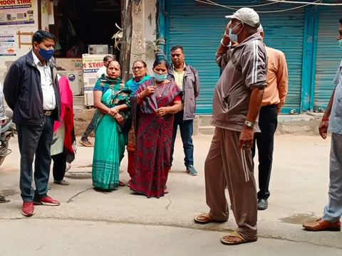 मद्रासी कॉलोनी, सनलाइट कॉलोनी नं 1 की गलियों का निरीक्षण — 5