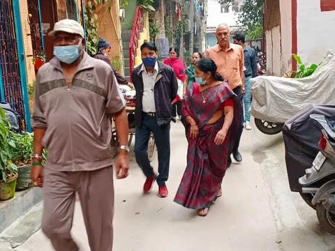 मद्रासी कॉलोनी, सनलाइट कॉलोनी नं 1 की गलियों का निरीक्षण — 6