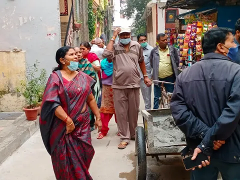 मद्रासी कॉलोनी, सनलाइट कॉलोनी नं 1 की गलियों का निरीक्षण — 7