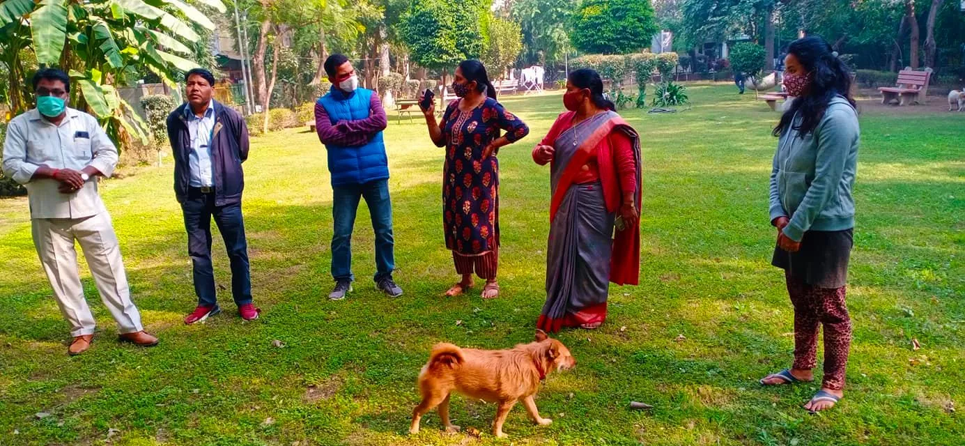 योग पार्क, सिद्धार्थ एक्सटेंशन का निरीक्षण — तस्वीर 2 में से 4