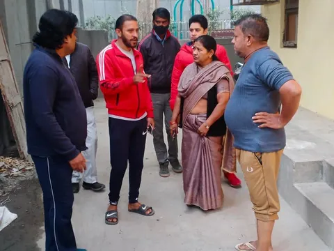 सराय काले खां डीडीए फ्लैट का निरीक्षण — 5