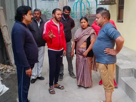 सराय काले खां डीडीए फ्लैट का निरीक्षण — 6