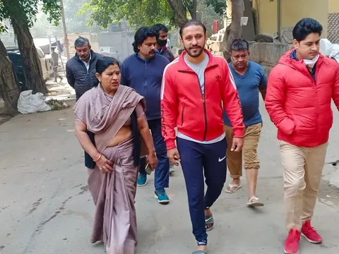 सराय काले खां डीडीए फ्लैट का निरीक्षण — 9