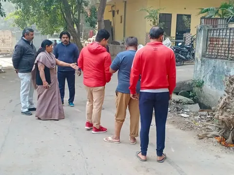 सराय काले खां डीडीए फ्लैट का निरीक्षण — 10