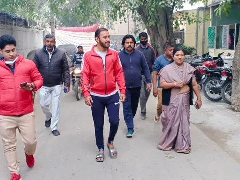 सराय काले खां डीडीए फ्लैट का निरीक्षण — 13