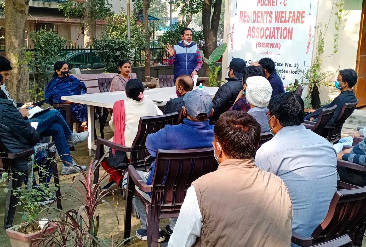सिद्धार्थ एक्सटेंशन पॉकेट C (पोर्टा कैबिन) का निरीक्षण — तस्वीर 3 में से 20